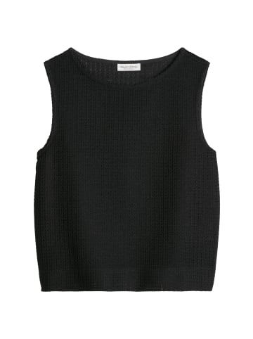 Marc O'Polo Crochet-Top relaxed in Schwarz