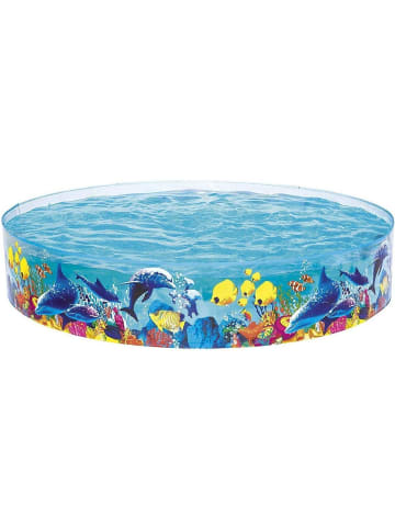 Bestway Fill 'N Fun™ Planschbecken Odyssey, Ø 244 x 46 cm in Mehrfarbig ab 3 Jahre