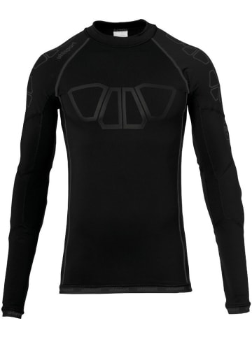 uhlsport  Longsleeve "Bionikframe Baselayer Black Edition" in Schwarz