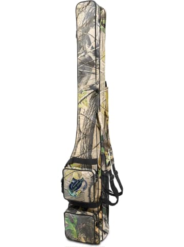 Normani Outdoor Sports Rutentasche 1,60 m RodBox Triple in Green-Camo