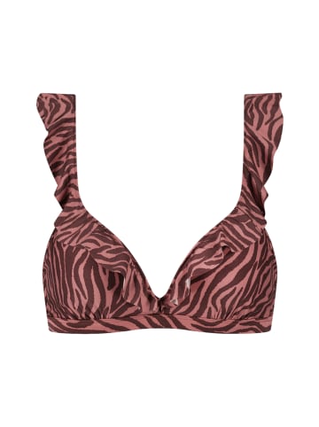 Beachlife Bikini-top Zebra in pink_animalprint