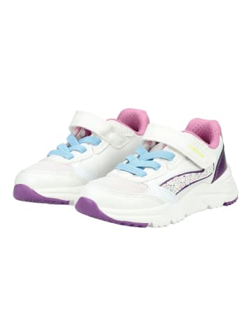 Geox Sneaker in Weiß/Lila