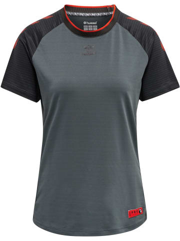 Hummel Hummel T-Shirt Hmlpro Multisport Damen Feuchtigkeitsabsorbierenden in QUIET SHADE/FORGED IRON