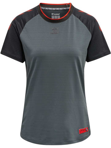Hummel Hummel T-Shirt Hmlpro Multisport Damen Schnelltrocknend in QUIET SHADE/FORGED IRON