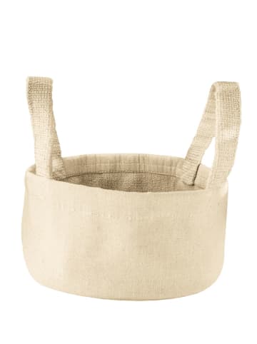 Kleine Wolke Aufbewahrungskorb Godona in sandbeige