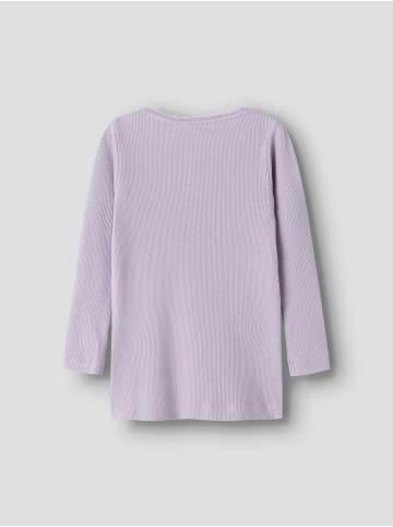 name it Langarmshirt in lavender gray