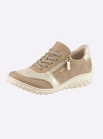 rieker Schnürschuh in beige