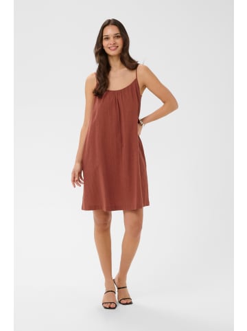 Kaffe Kleid KApauline Loose fit in Henna