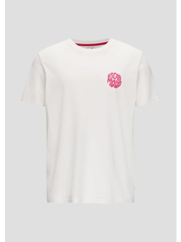 QS T-Shirt in 01D0_weiß