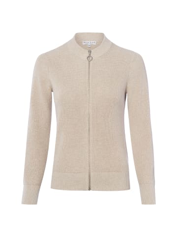 Marie Lund Strickjacke in beige - 0002