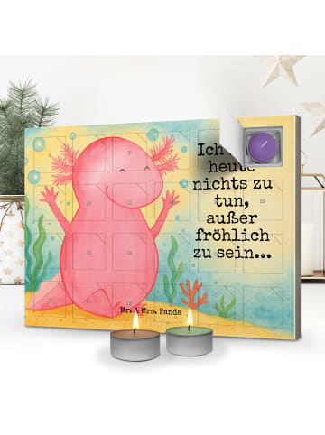 Mr. & Mrs. Panda adventskalender mit duftkerzen Axolotl Hurra De... in Weiß