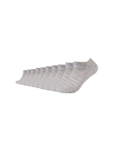 camano Sneakersocken Mesh Ventilation 10er Pack fog melange