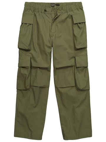 STHUGE Cargohose lang in khaki grün