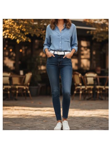 FRONHOFER Ledergürtel in Lemon