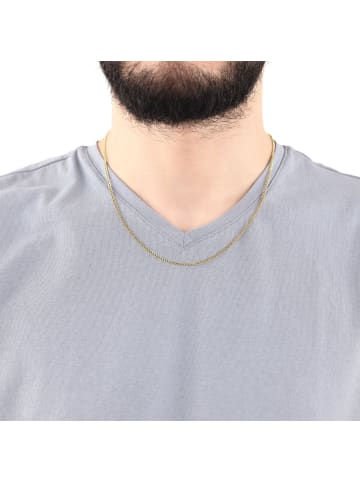 Amor Collier Edelstahl, IP Gold in Gold