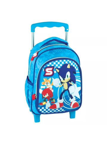 Sonic Sonic the Hedgehog Trio rollender Kindergarten-Rucksack, Tasche 30 cm