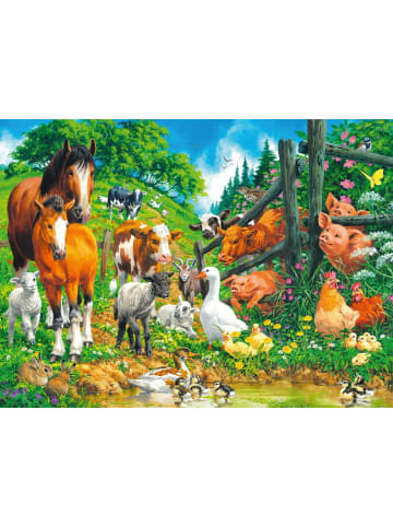 Ravensburger Versammlung der Tiere, Puzzle 100 Teile XXL