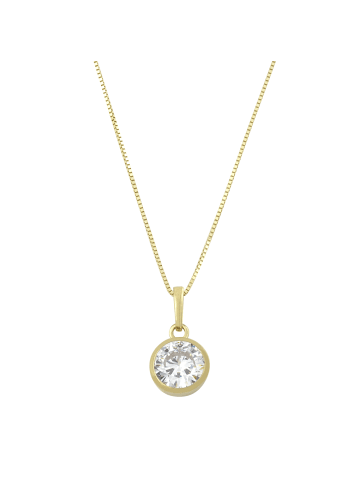 Amor Kette mit Anhänger Gold 375/9 ct in Gold