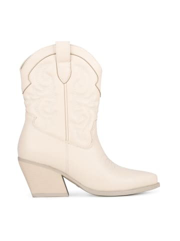 POSH by Poelman Cowboystiefel "JUUL" in Offwhite