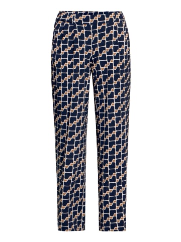 Betty Barclay Schlupfhose mit Eingrifftaschen in Dark Blue/Brown
