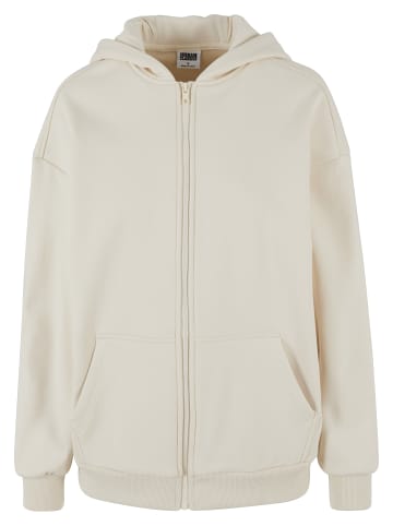 Urban Classics Sweat & Fleece - Hoodies Zipthrough in whitesand