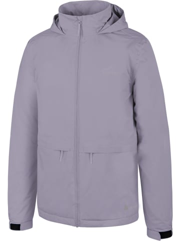 Normani Outdoor Sports Kinder Regenjacke mit Fleecefutter in Lila