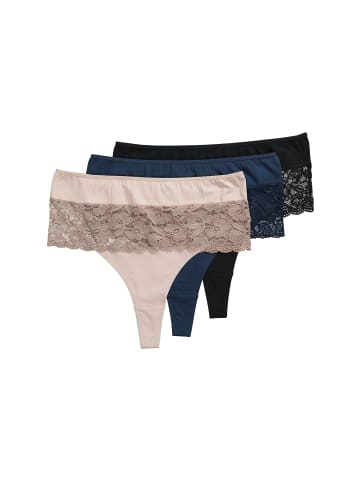 Ulla Popken String in helle pflaume