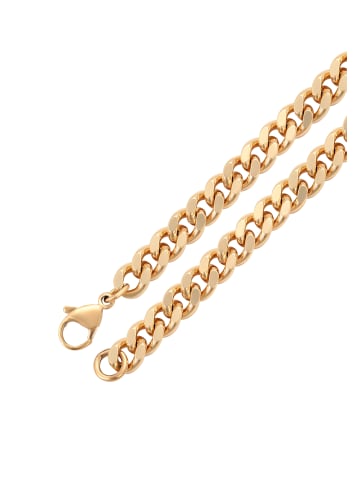 faina Women Curb Chain Link Bracelet in Rose Gold