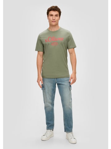 s.Oliver T-Shirt kurzarm in Olive