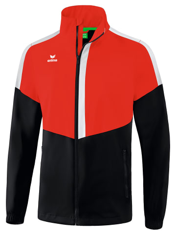 erima Squad Allwetterjacke in rot/schwarz/weiss