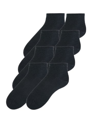 GO IN Kurzsocken in 8x schwarz