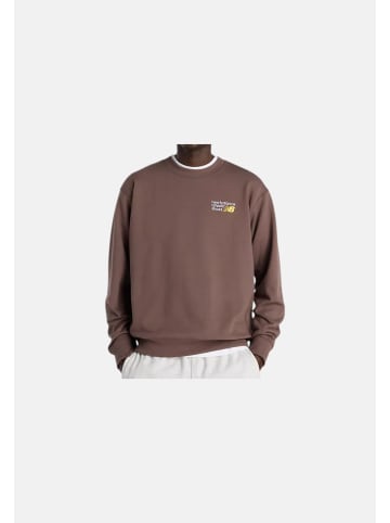 New Balance Sweatshirt MT41547 Braun