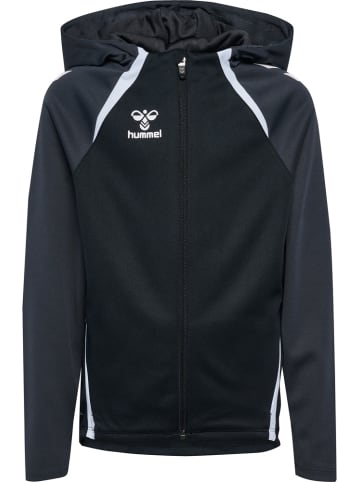 Hummel Kinder Trainingsjacke "Lead 2.0 Zip Hoodie" in Schwarz