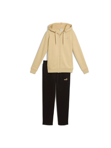 Puma Jogginganzug mit Kapuze in gelb