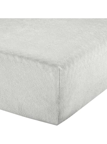 Erwin Müller Frottee Boxspring-Spannbettlaken Füssen in weiß