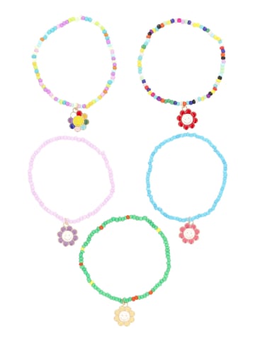 Swirly Bracelet in Light Blue
