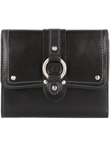 Esquire Denver Geldbörse RFID Leder 12 cm in schwarz