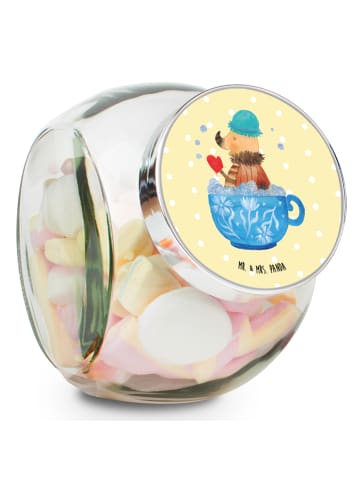 Mr. & Mrs. Panda gewürzglas Nachtfalter Schaumbad ohne Spruch in Gelb Pastell