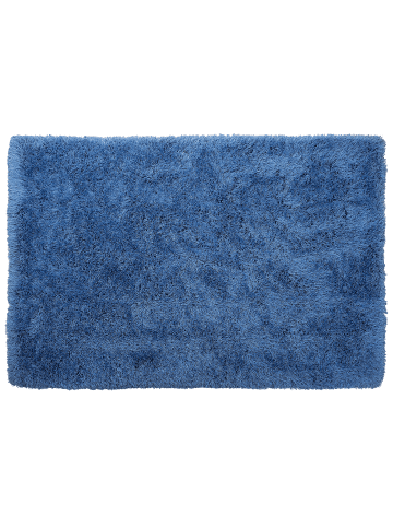 Beliani Shaggy CIDE in Blau - (W) 160 x (H) 7 x (L) 230 cm