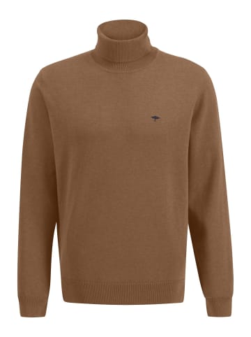 FYNCH-HATTON Rollkragen-Pullover Rollneck in Walnut bro