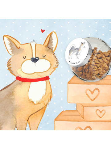 Mr. & Mrs. Panda Leckerli Dose Siberian Husky Lebensretter ohne ... in Weiß