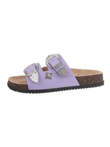 Ital-Design Sandale & Sandalette in Lila