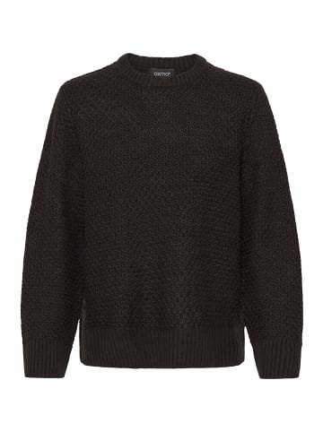 Oxmo Strickpullover OXNelly in Schwarz