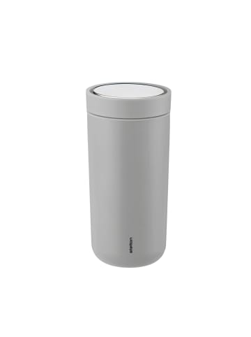 Stelton To-Go Becher Click in Hellgrau