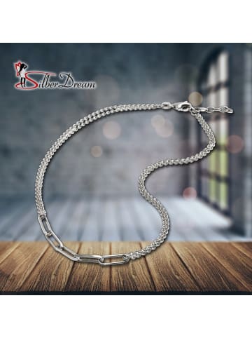 SilberDream Fußkette Silber 925 Sterling Silber ca. 28cm Fantasiekettekette Fantasie