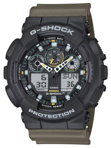 Casio G-Shock Classic Herrenuhr Oliv/Schwarz