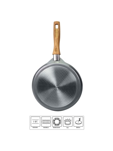 Stoneline Crepe Pfanne 25 cm in Holzoptik