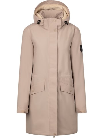DLX Regenjacke "Deborah Rainwear Jacket" in Beige