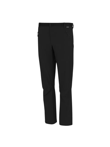 Regatta Outdoorhose Xert Stretch mit Gürtel in Kurzgröße in Schwarz