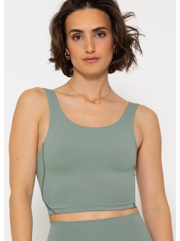 SASSYCLASSY Basic Sport-BH in Grün